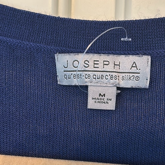 Joseph A Blue Long Cardigan Sweater- Women’s Medium- NWOT - Picture 2 of 6